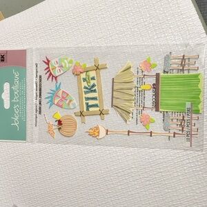 💜2/$15💜Jolee's Boutique Tiki Time Dimensional Stickers